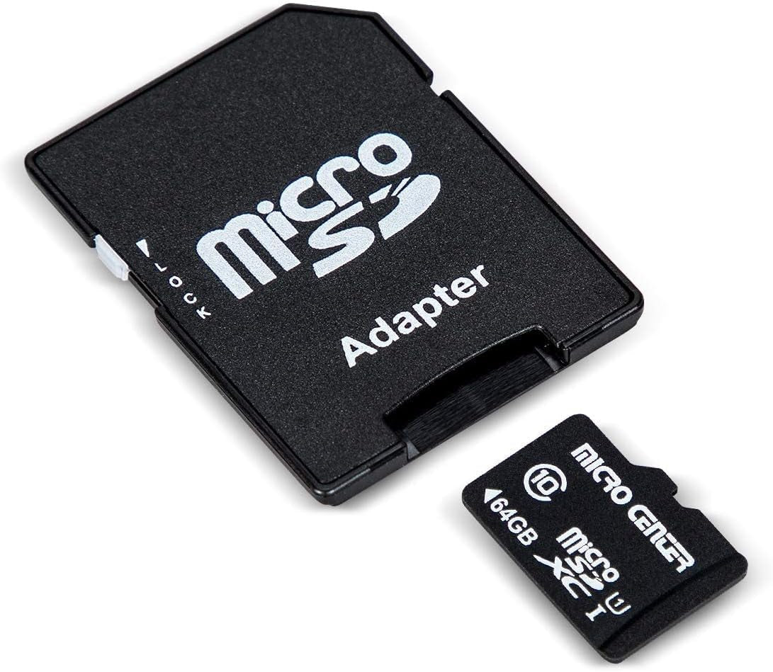 64GB Class 10 Microsdxc Flash Memory Card with Adapter for Mobile Device Storage Phone, Tablet, Drone & Full HD Video Recording - 80Mb/S UHS - I, C10, U1 (5 Pack) - Ken's bargain outlet