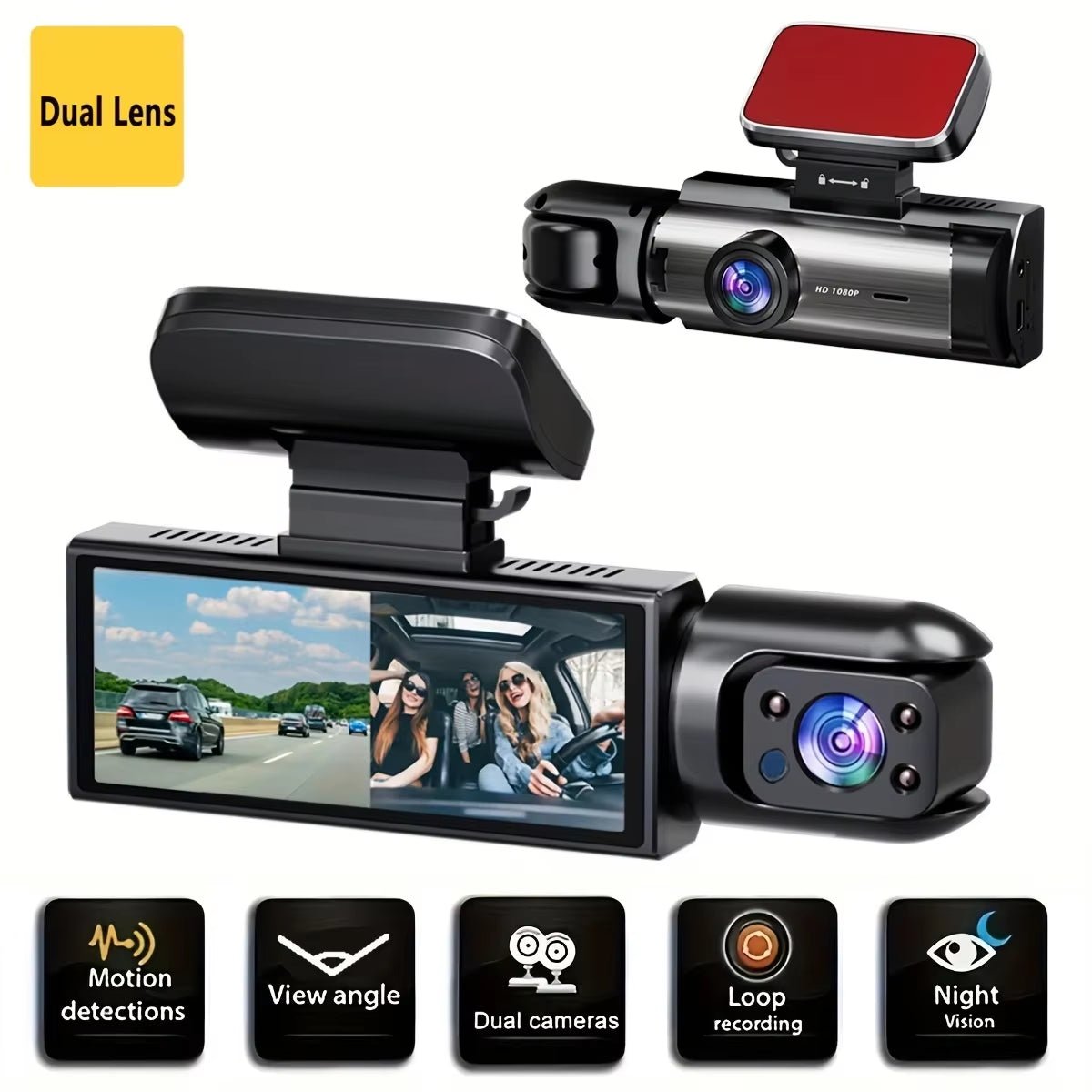 1080 FRONT CAMERA AND IN CAR CAMERA - Ken's bargain outlet