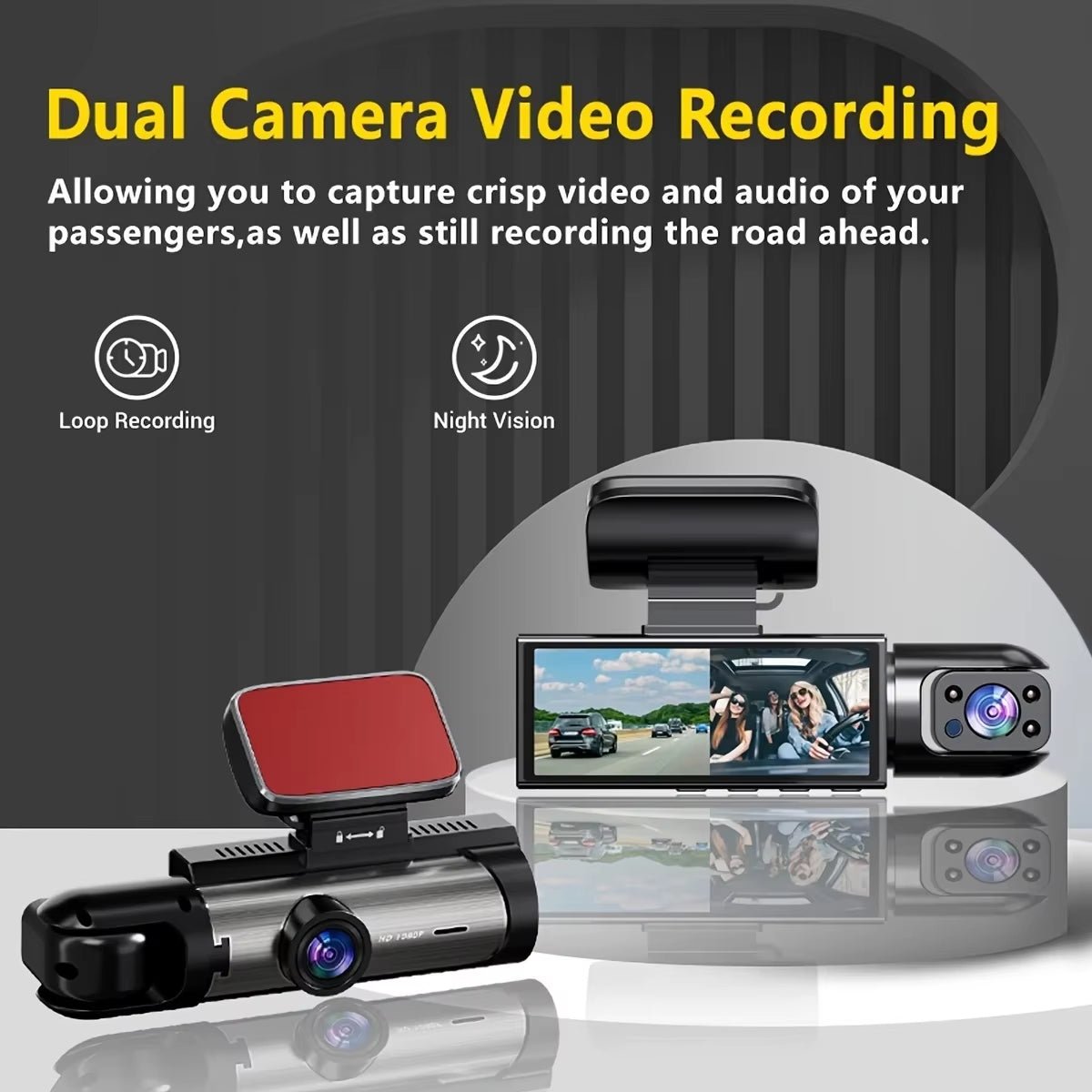 1080 FRONT CAMERA AND IN CAR CAMERA - Ken's bargain outlet