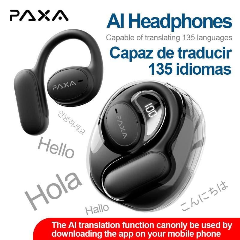135 Languages Wireless Bluetooth Translation Earphones - Ken's bargain outlet