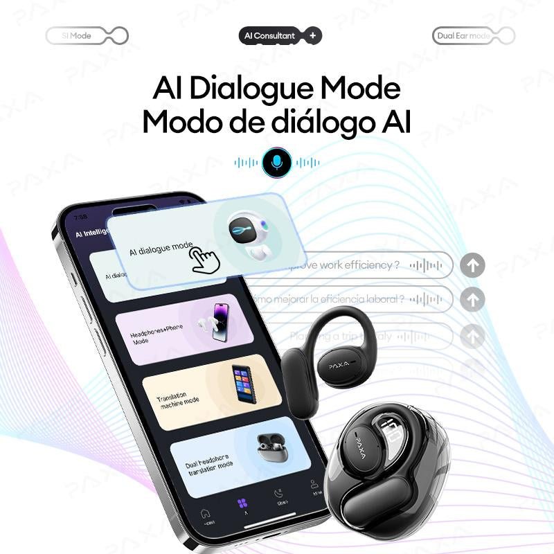135 Languages Wireless Bluetooth Translation Earphones - Ken's bargain outlet