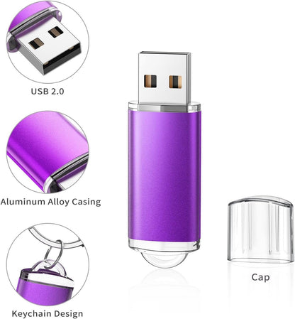 32GB Flash Drive USB 2.0 Flash Memory Stick Drive 10 Pack 32 GB USB Flash Drives Thumb Drive 32G Gig USB Drives Pen Drive Jump Drive, Mixed Colors - Ken's bargain outlet