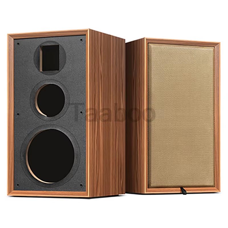 8 Inch Three - Way Labyrinth Speaker Empty Box Bookshelf Speaker Home Speaker DIY Hifi Audio Wooden Handmade Box Passive Speaker - Ken's bargain outlet