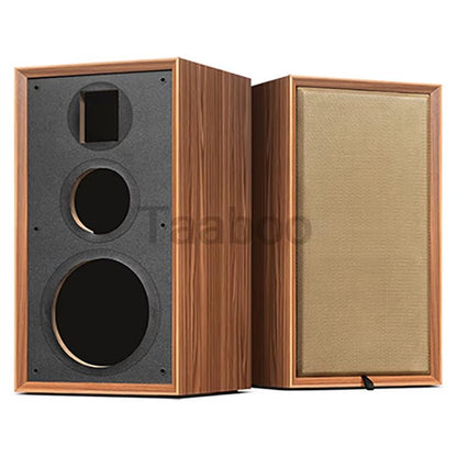 8 Inch Three - Way Labyrinth Speaker Empty Box Bookshelf Speaker Home Speaker DIY Hifi Audio Wooden Handmade Box Passive Speaker - Ken's bargain outlet