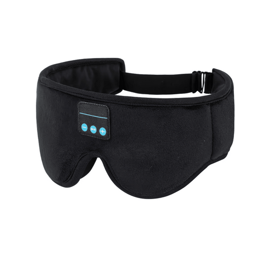 DreamTune 3D: Bluetooth Sleep Mask with Wireless Headset & Adjustable Eye Cover - Ken's bargain outlet