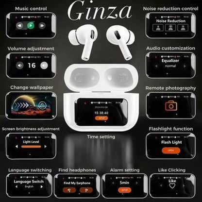 LED Display Noise - Canceling Bluetooth Earbuds - Ken's bargain outlet