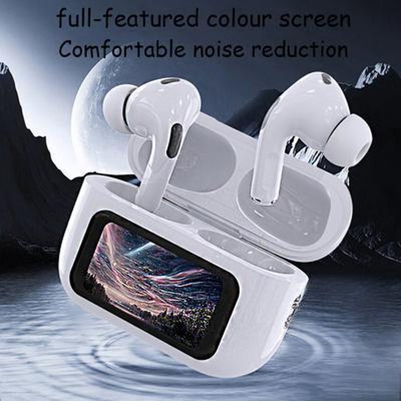 LED Display Noise - Canceling Bluetooth Earbuds - Ken's bargain outlet