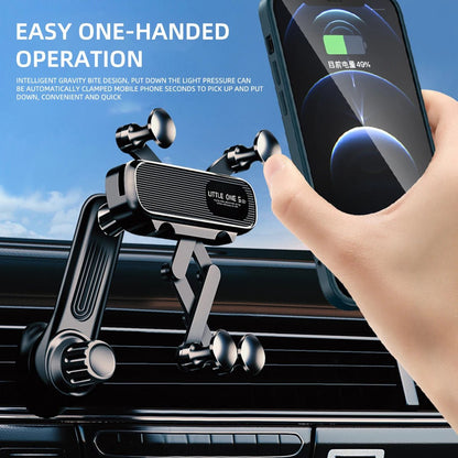 Magnetic Car Phone Holder for 4.7 - 7 Inch Support Mobile Phone Car Air Vent Mount Universal Shockproof GPS Clip Smartphone Stand - Ken's bargain outlet