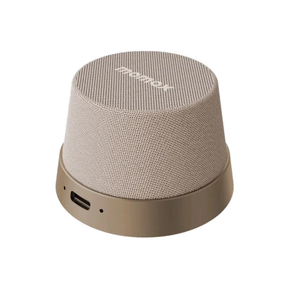 MOMAX 1 - Vibe Go: Magnetic Wireless Speaker & Phone Stand with IPX6 Waterproof Protection - Ken's bargain outlet