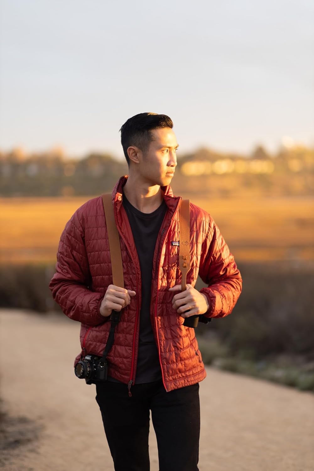 'S Tan Leather Camera Strap for DSLR or SLR Camera, DSLR Camera Strap. Camera Accessories. Canon Camera Strap. Nikon Camera Strap (Tan) - Ken's bargain outlet